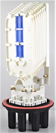 Fermeture optique de fibre de 8 ports de plateaux grande 7 pour le câble de fibre de ruban