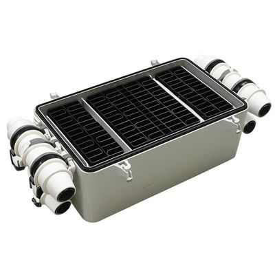 Fermeture d'épissure à fibre optique en dôme sécurisée avec un maximum de 9 plateaux et IP68