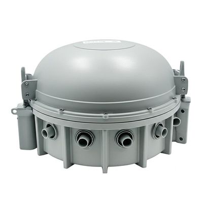 Fermeture par éclaboussure en fibre optique à dôme avec plateaux maximaux de 9 plateaux IP de IP 68 et cœurs de fibres de 12 à 288 cœurs