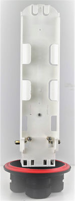 Fermeture optique d'épissure de fibre de dôme