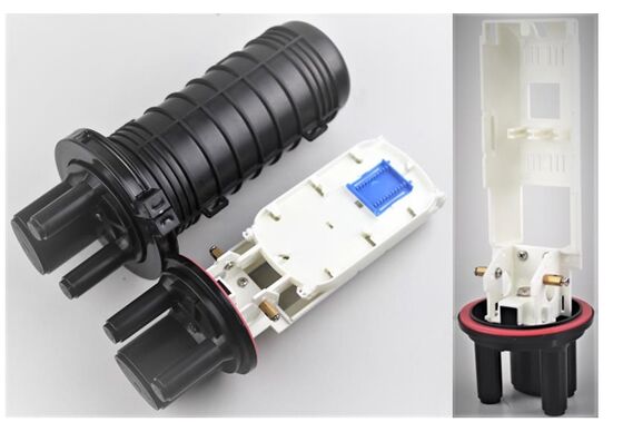Internal ABS Dome Fiber Optic Splice Closure Supporting Atmospheric Pressure 70-106Kpa Providing Fiber Cable Management