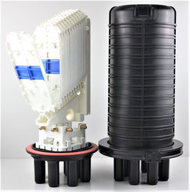 Le caoutchouc de fibre optique de sillicon d'ABS de la fermeture pp d'épissure de joint mécanique de dôme, 505 (l) xd200mm aériens max288core, GJS20-DM0